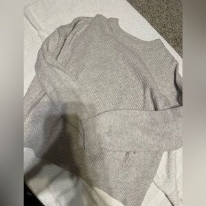 Maurices Light Gray Knit Pullover